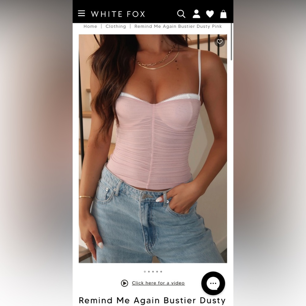 White Fox Boutique top